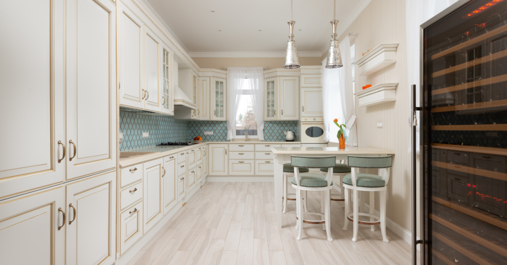 Flat panel Kitchen Cabinets