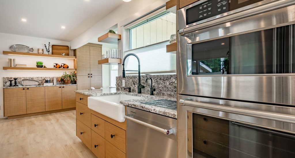 Modern Kitchen Remodel with Updated Cabinets Countertops and Appliances for a Fresh Functional Design