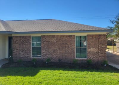 Houston Heights Brick Ranch with a New Architectural Shingle Roof