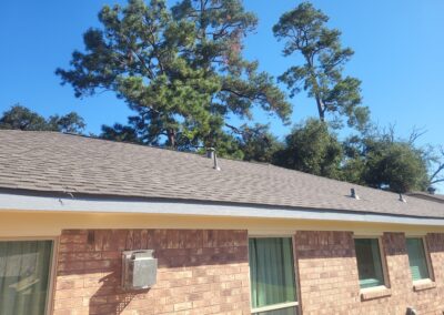 Houston Heights Brick Ranch with a New Architectural Shingle Roof