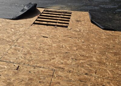 New Decking Going Down on a Katy Roof