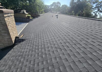 Finished Gaf Timberline Hdz Shingle Roof on a Katy Home