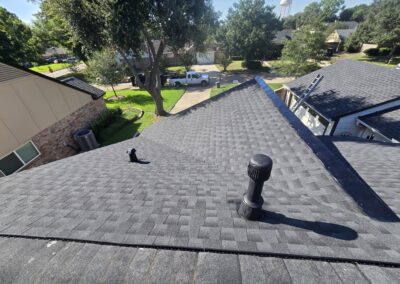 Finished Shingle Roof on a Katy Home