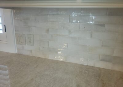 Handmade Subway Tile Backsplash