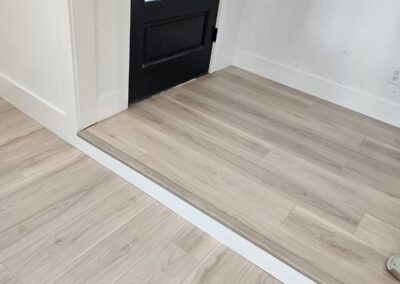 New Black frame Door and Floor Transition